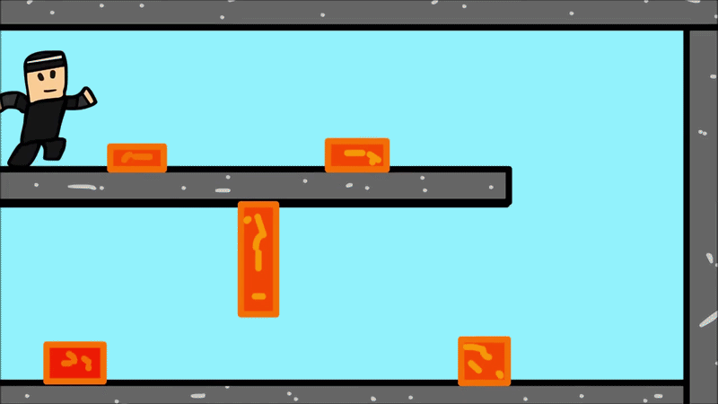 Internal Pod escaping through lava obstacles